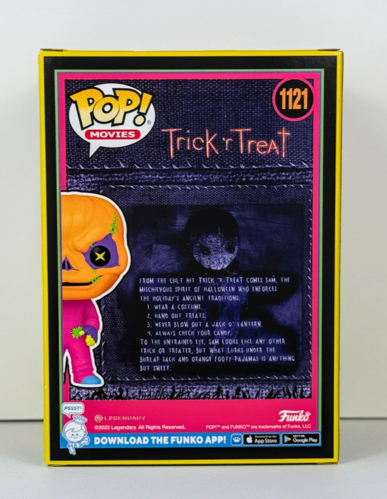 Funko POP Vinyl - Movies - Track R Treat - Sam - #1121 Blacklight