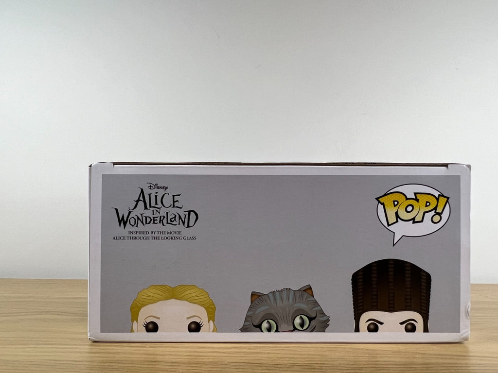 Funko POP Vinyl - Disney - AIW - Alice Kingsleigh Chessur Time - 3 Pack Damaged