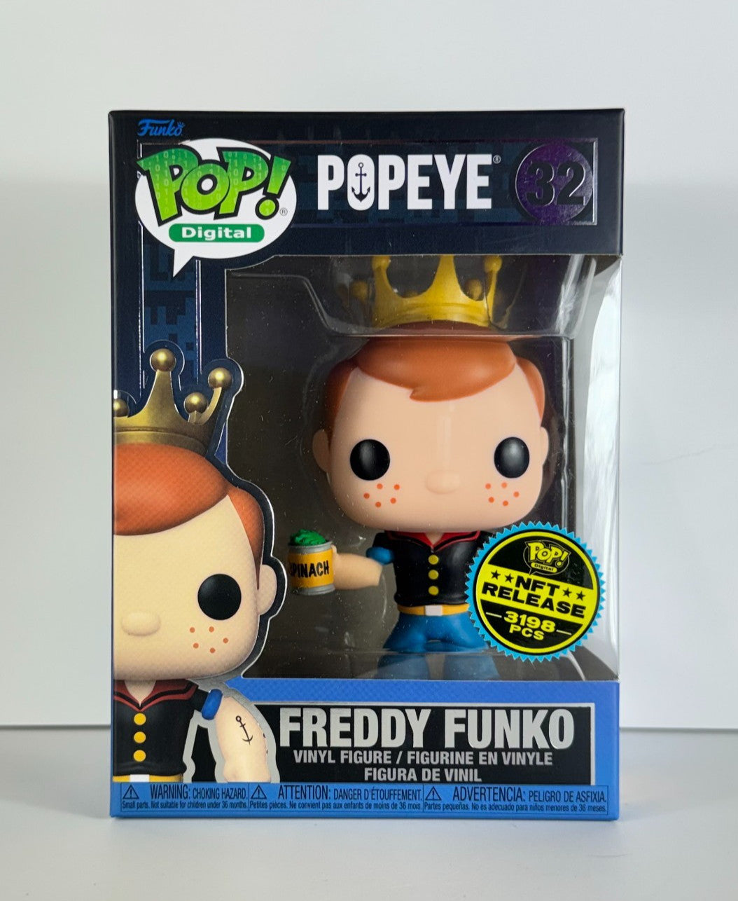 Funko POP Vinyl - Digital - Popeye - Freddy Funko #32 - 3198 Pcs [1]