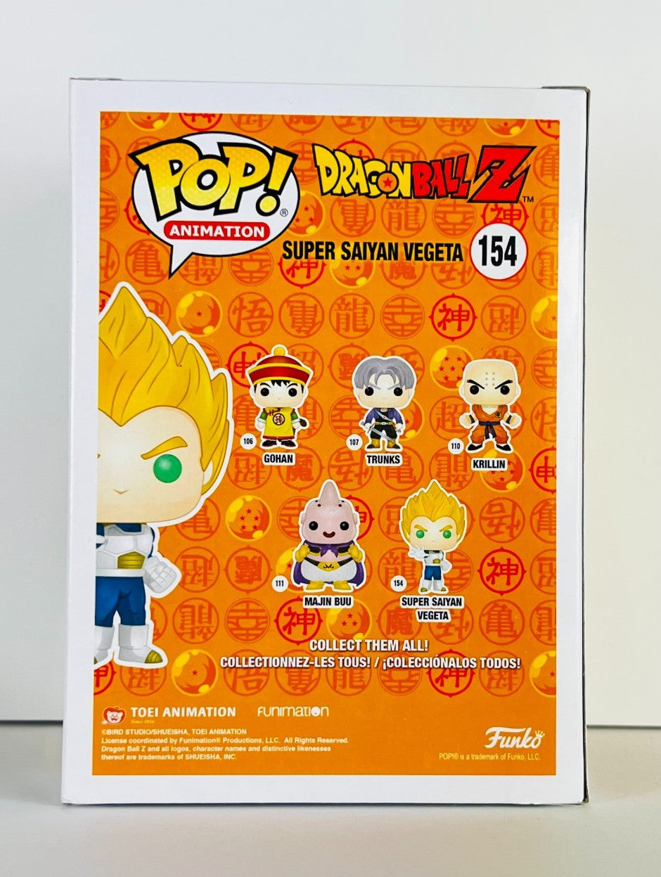 Funko POP Vinyl - Animation - Dragonball Z - Super Saiyan Vegta - #154 Gold