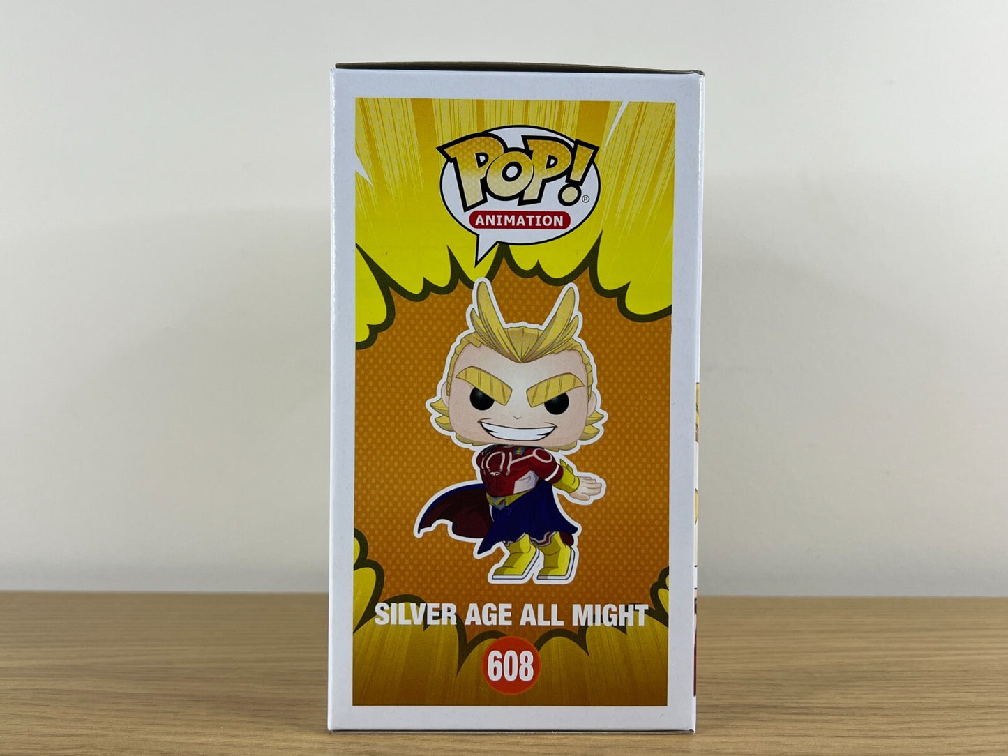 Funko POP Vinyl - My Hero Academia - Silver Age All Might - #608 GITD 2