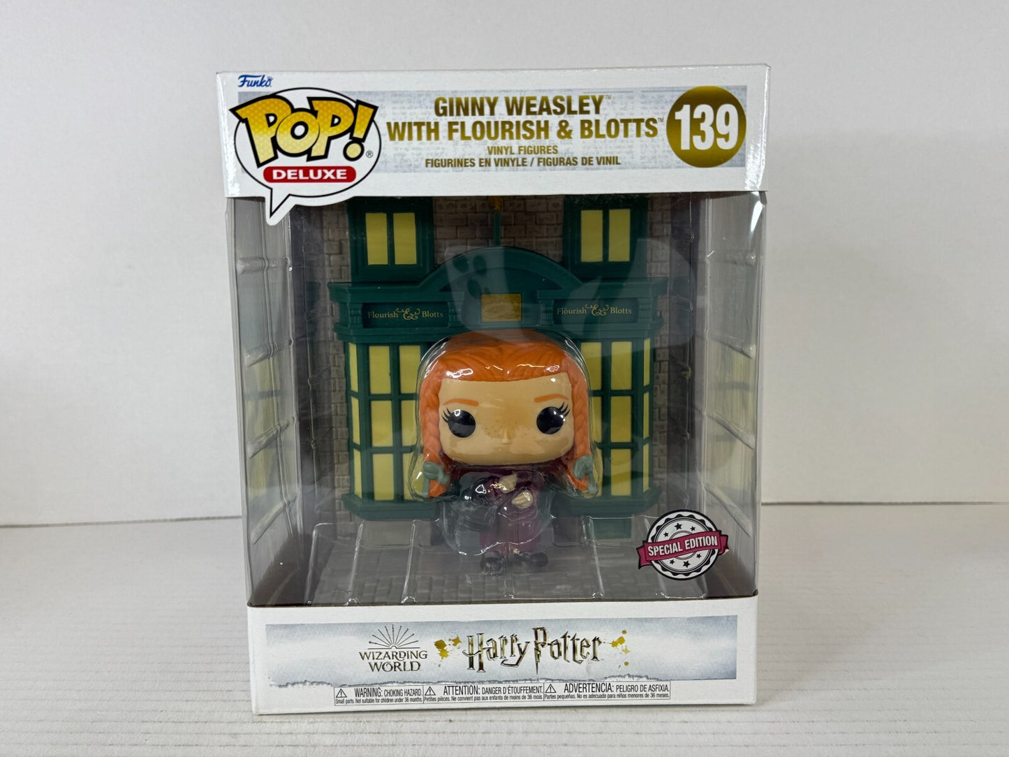 Funko POP Vinyl - Harry Potter - Ginny Weasley with Flourish & Blotts - #139