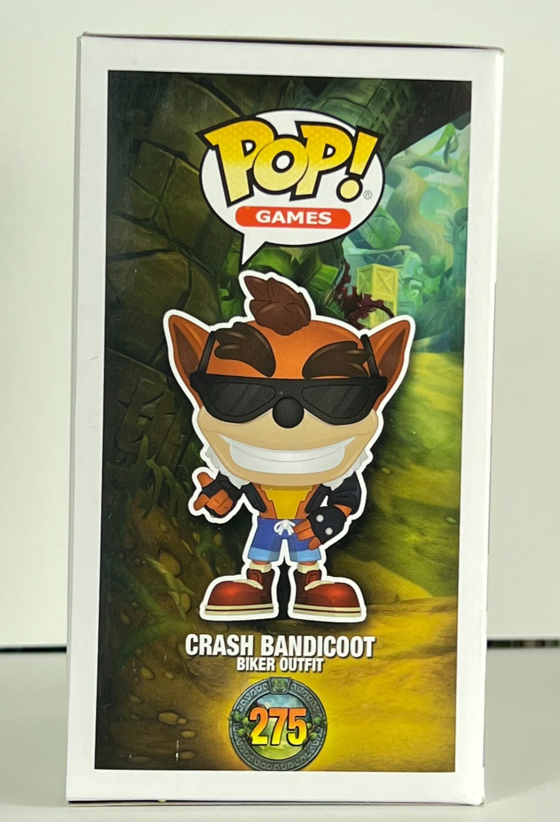 Funko POP Vinyl - Games - Crash Bandicoot Biker Outfit - #275 EMP Hot Topic