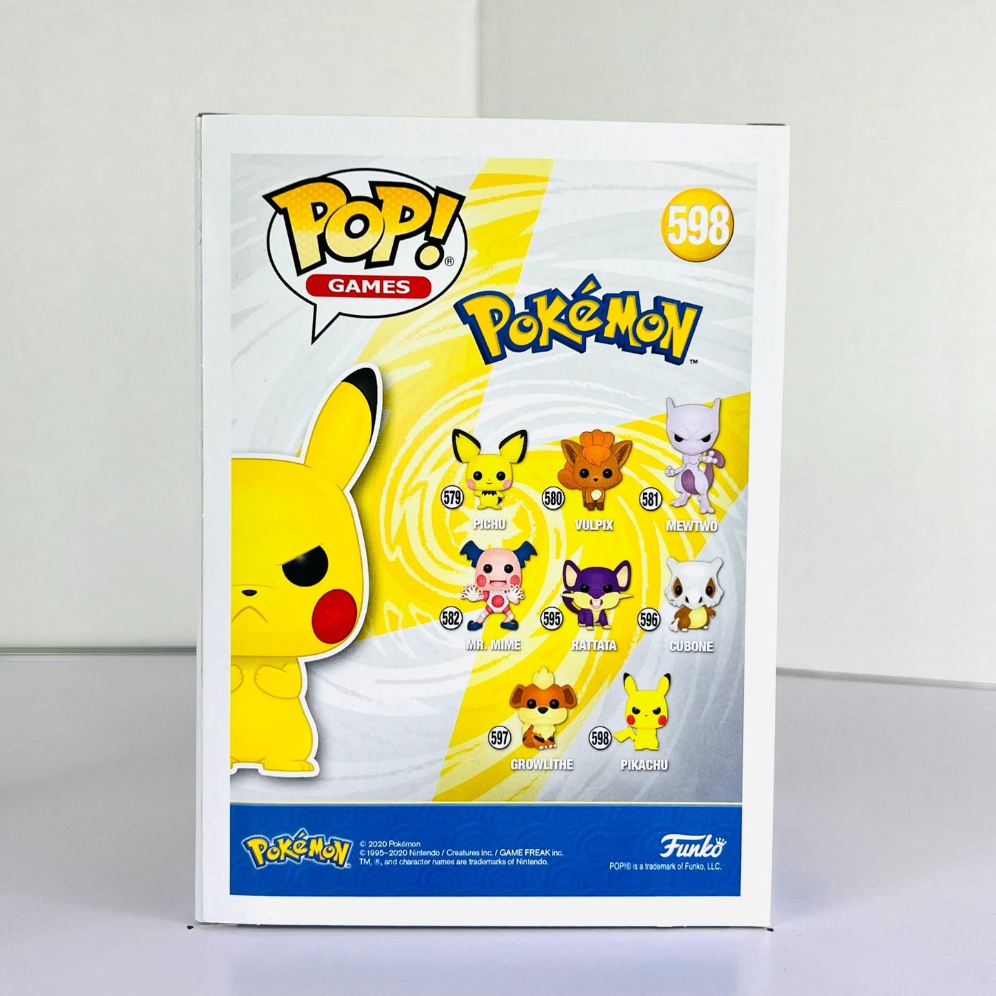 Funko POP Vinyl - Games - Pokemon - Pikachu - #598 Flocked FC 2020