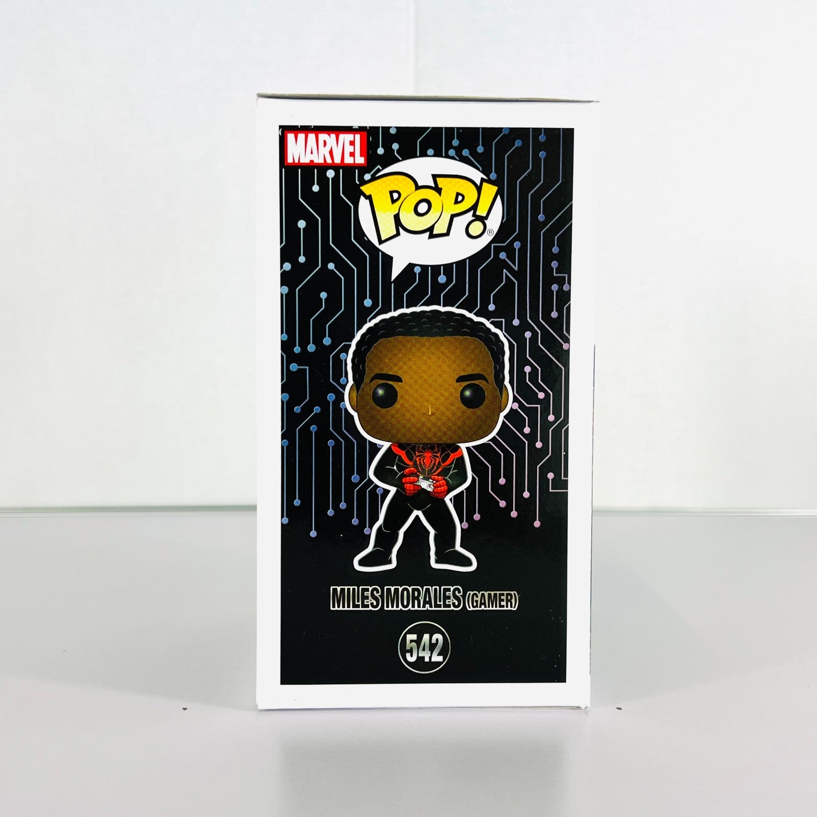 Funko POP Vinyl - Marvel - Miles Morales Gamer - #542 Chase GameStop