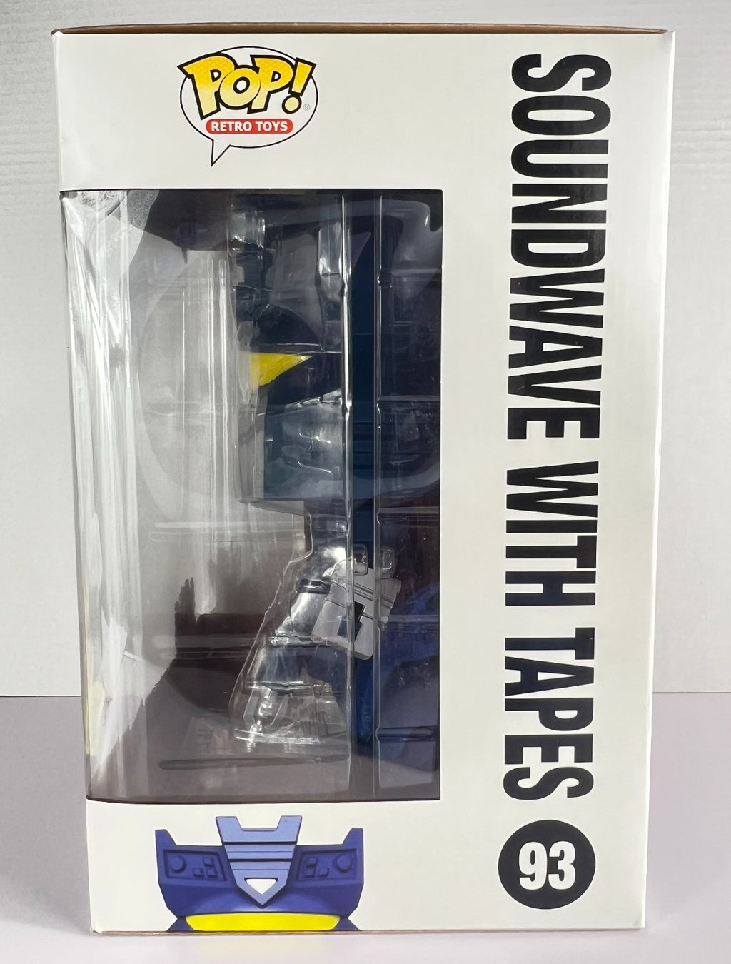 Funko POP Vinyl - Retro Toys - Transformers - Soundwave With Tapes #93 10" Inch