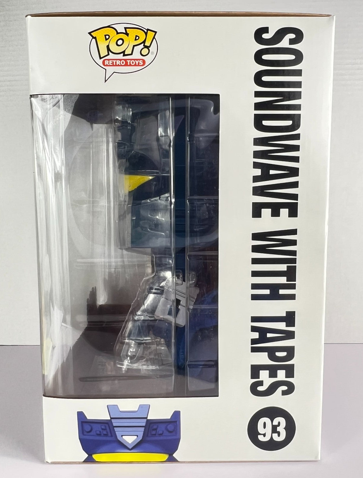 Funko POP Vinyl - Retro Toys - Transformers - Soundwave With Tapes #93 10" Inch