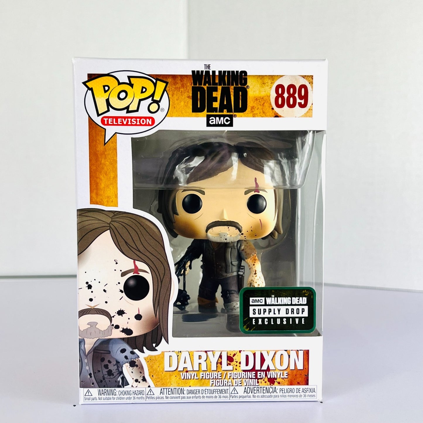 Funko POP Vinyl - Television - The Walking Dead - Daryl Dixon - #889 Supply Drop