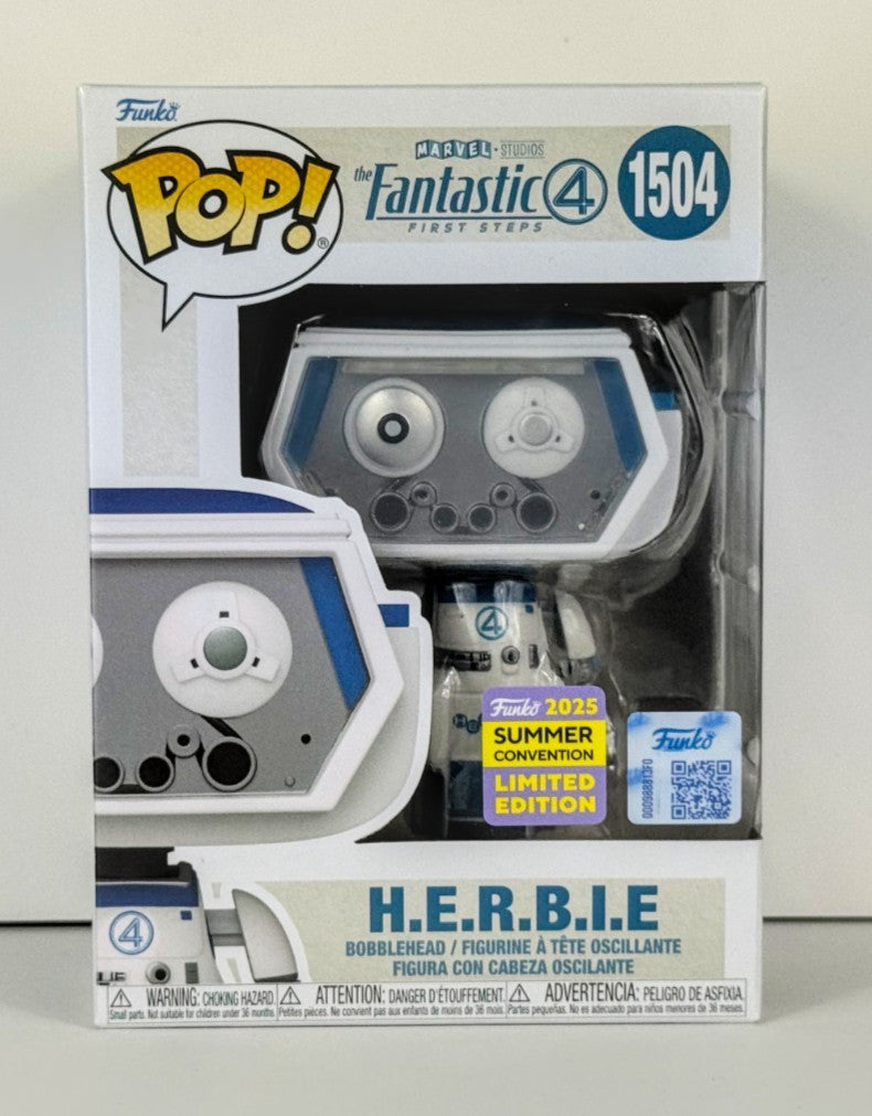 Funko POP Vinyl - Marvel - Fantastic 4 - H.E.R.B.I.E - #1504 SC 2025
