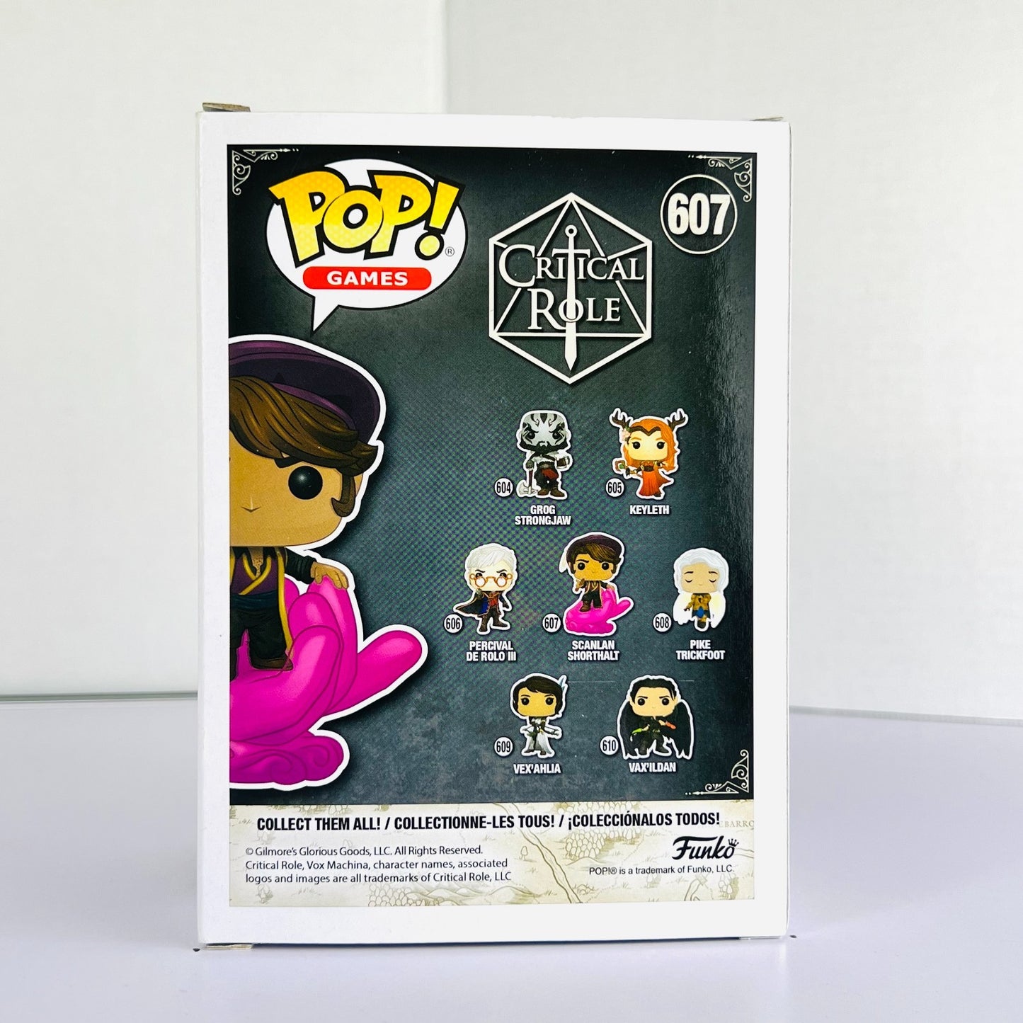 Funko POP Vinyl - Games - Critical Role - Scanlan Shorthalt - #607