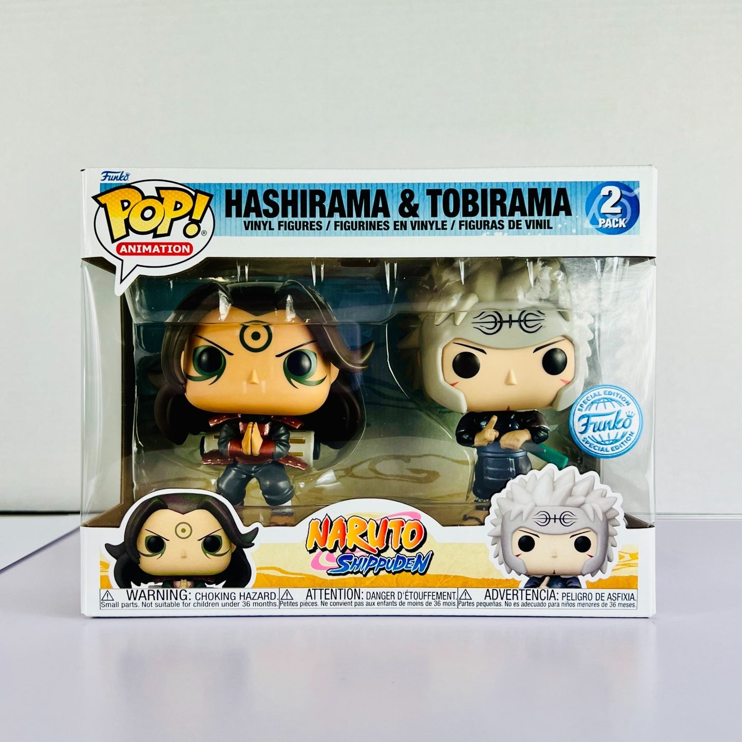 Funko POP! Vinyl - Animation - Naruto Shippuden - Hashirama & Tobirama - 2 Pack