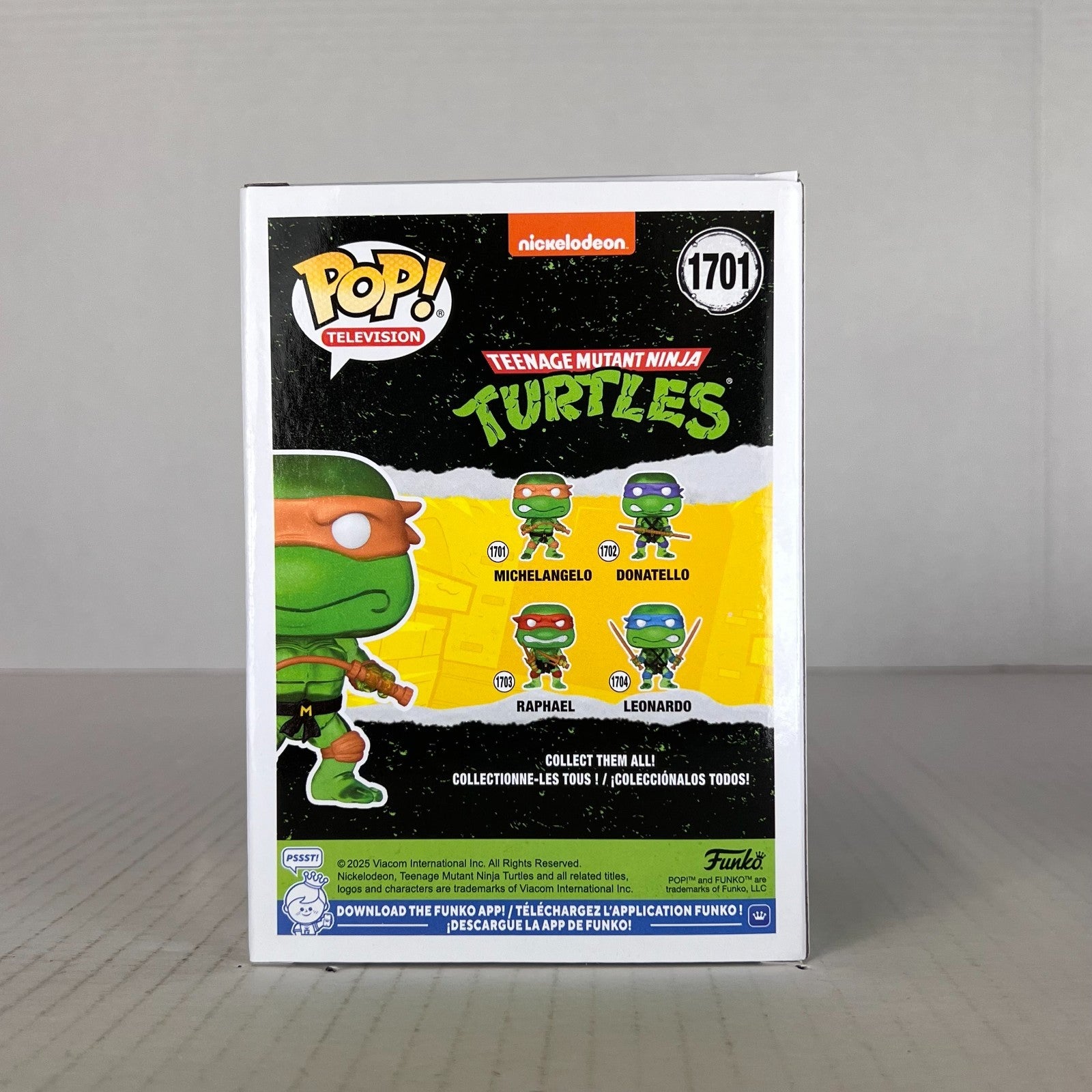 Funko POP Vinyl - Television - Teenage Mutant Ninja Turtles - Michelangelo #1701