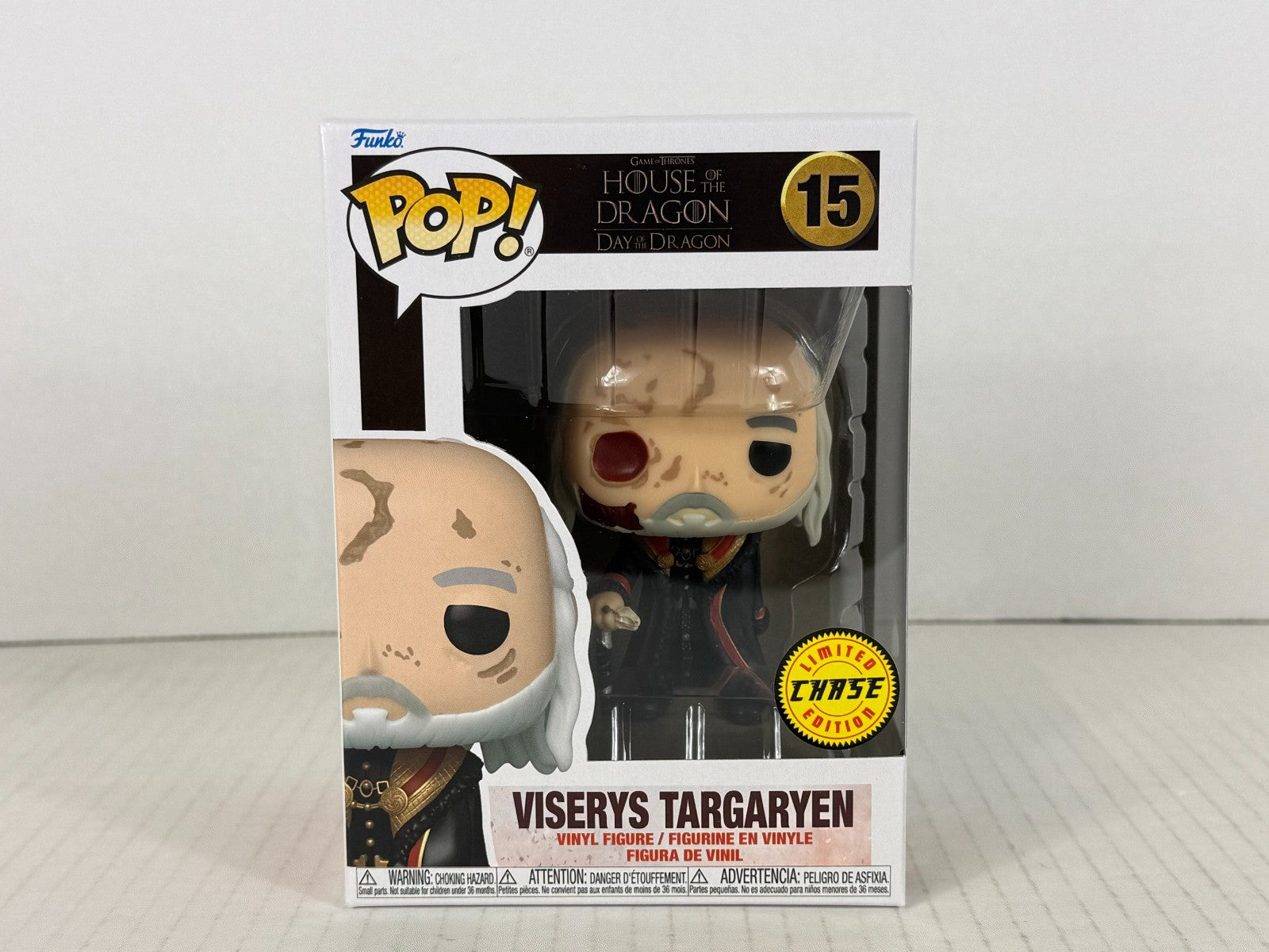 Funko POP Vinyl - House of Dragon - Viserys Targaryen - #15 Chase [1]