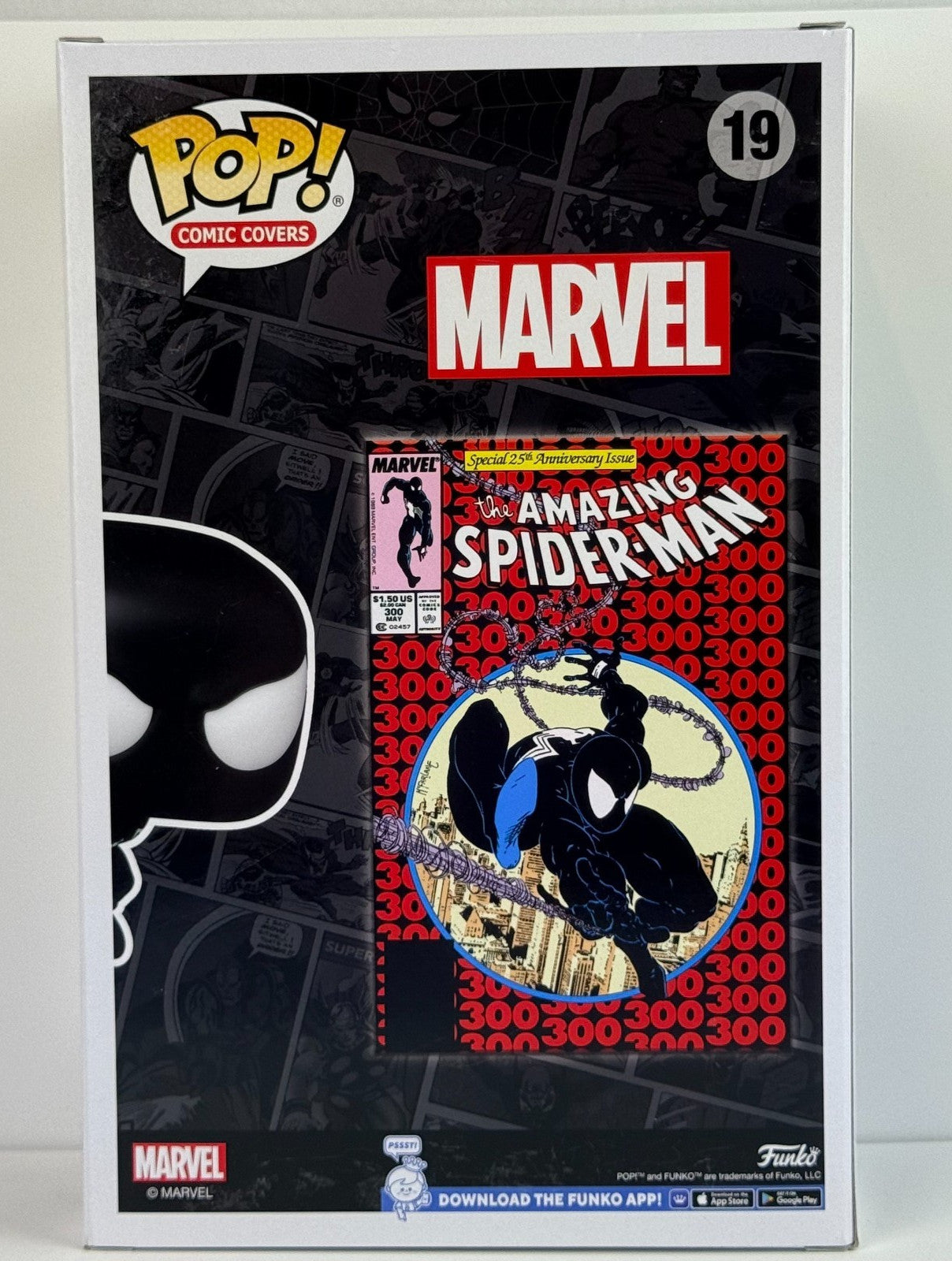 Funko POP Vinyl - Marvel - Comic Cover - Spider-man #300 - #19
