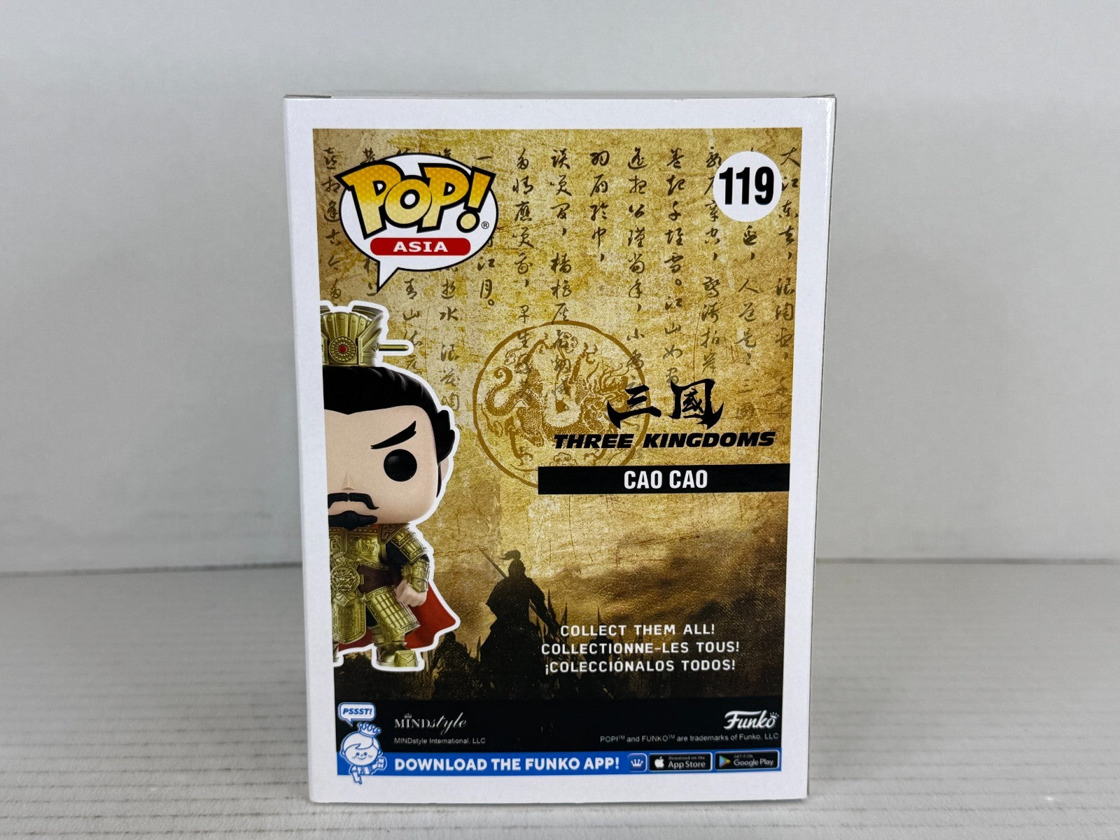 Funko POP Vinyl - Asia - Three Kingdoms - Cao Cao - #119 2021