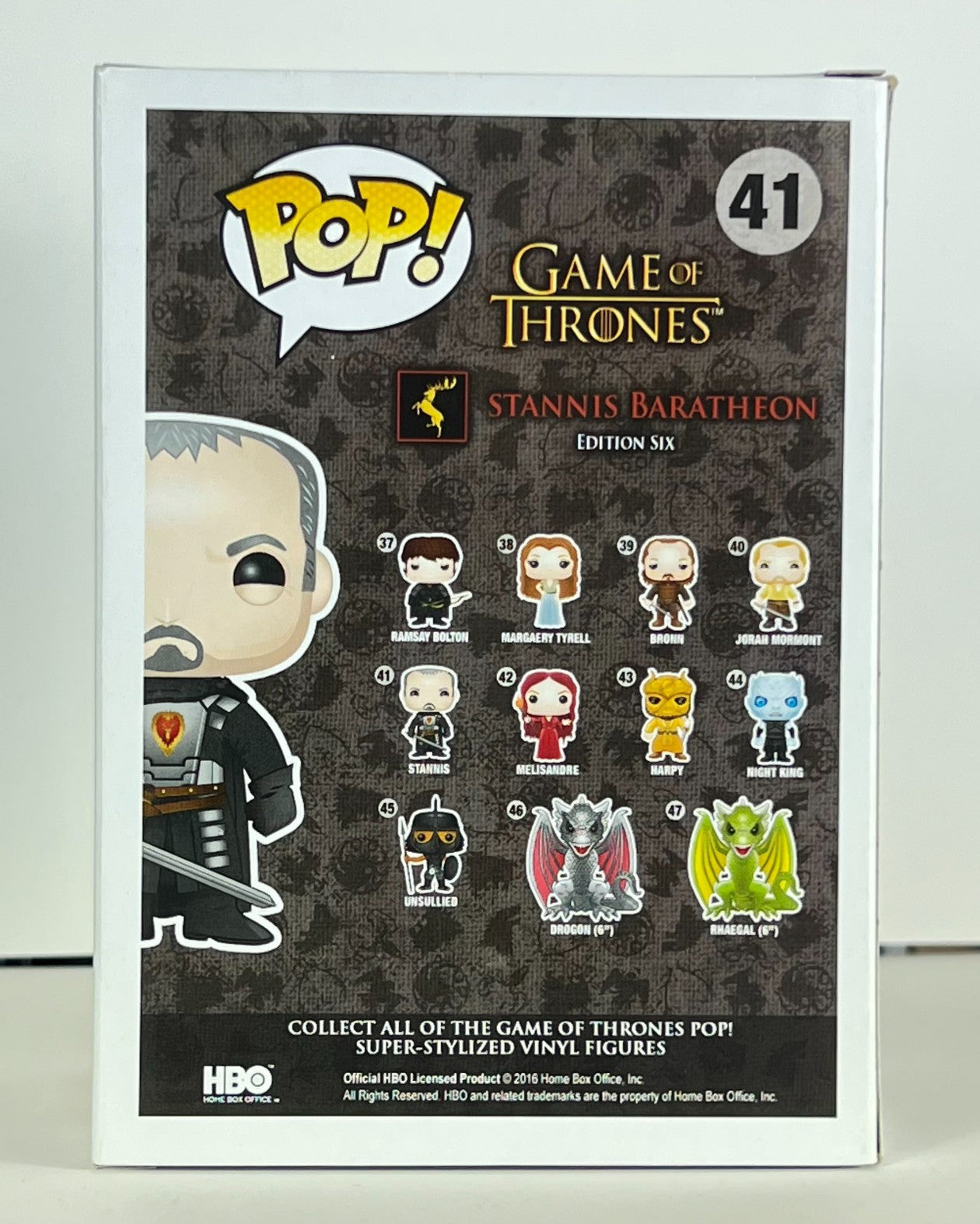 Funko POP Vinyl - Game Of Thrones - Stannis Baratheon - #41
