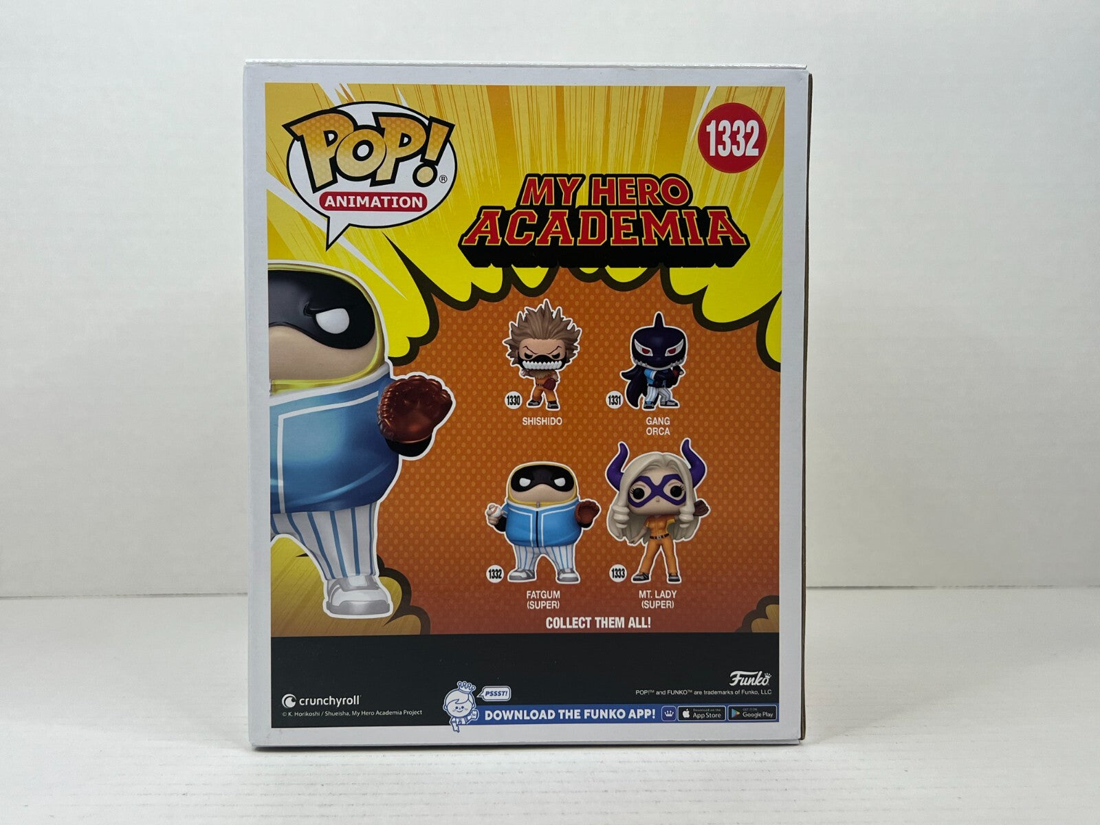 Funko POP Vinyl - Animation - My Hero Academia - Fatgum - #1332 - Metallic