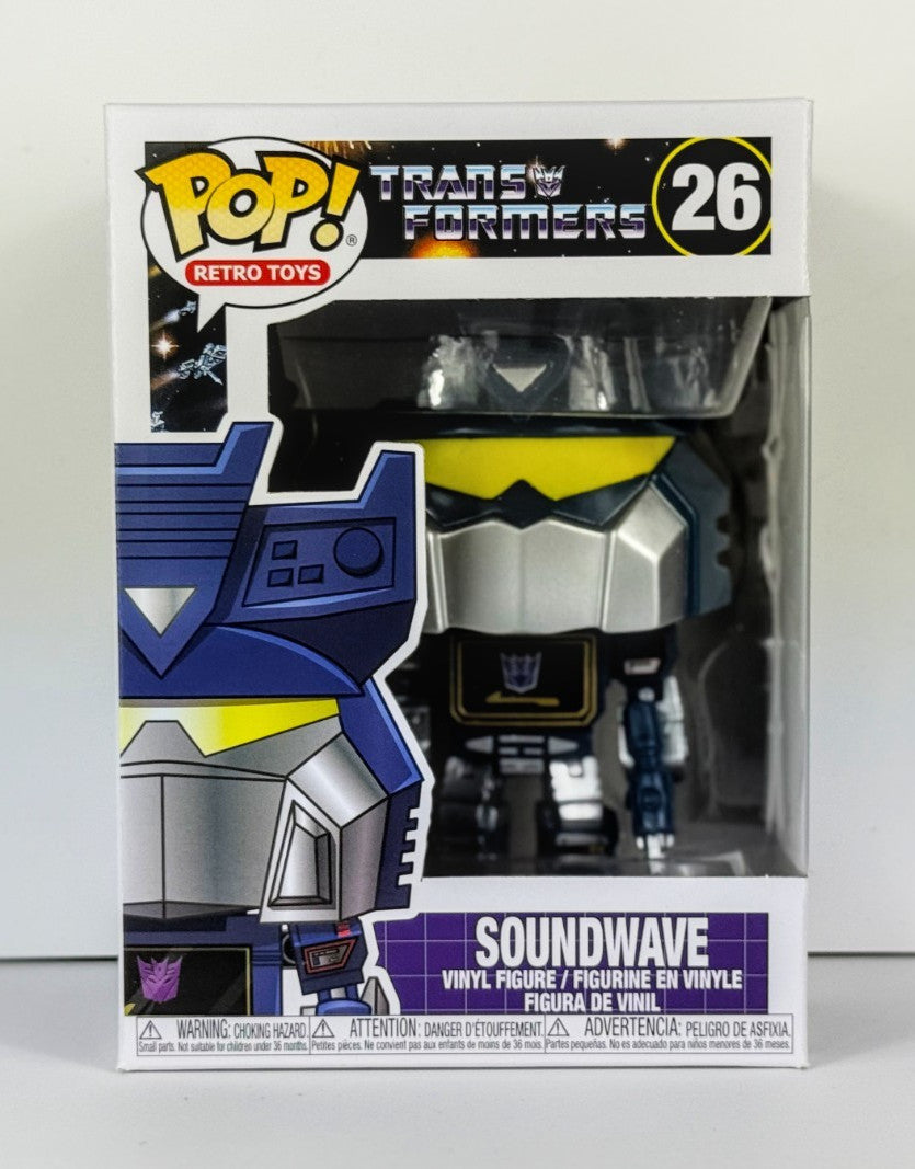 Funko POP Vinyl - Retro Toys - Transformers - Soundwave - #26