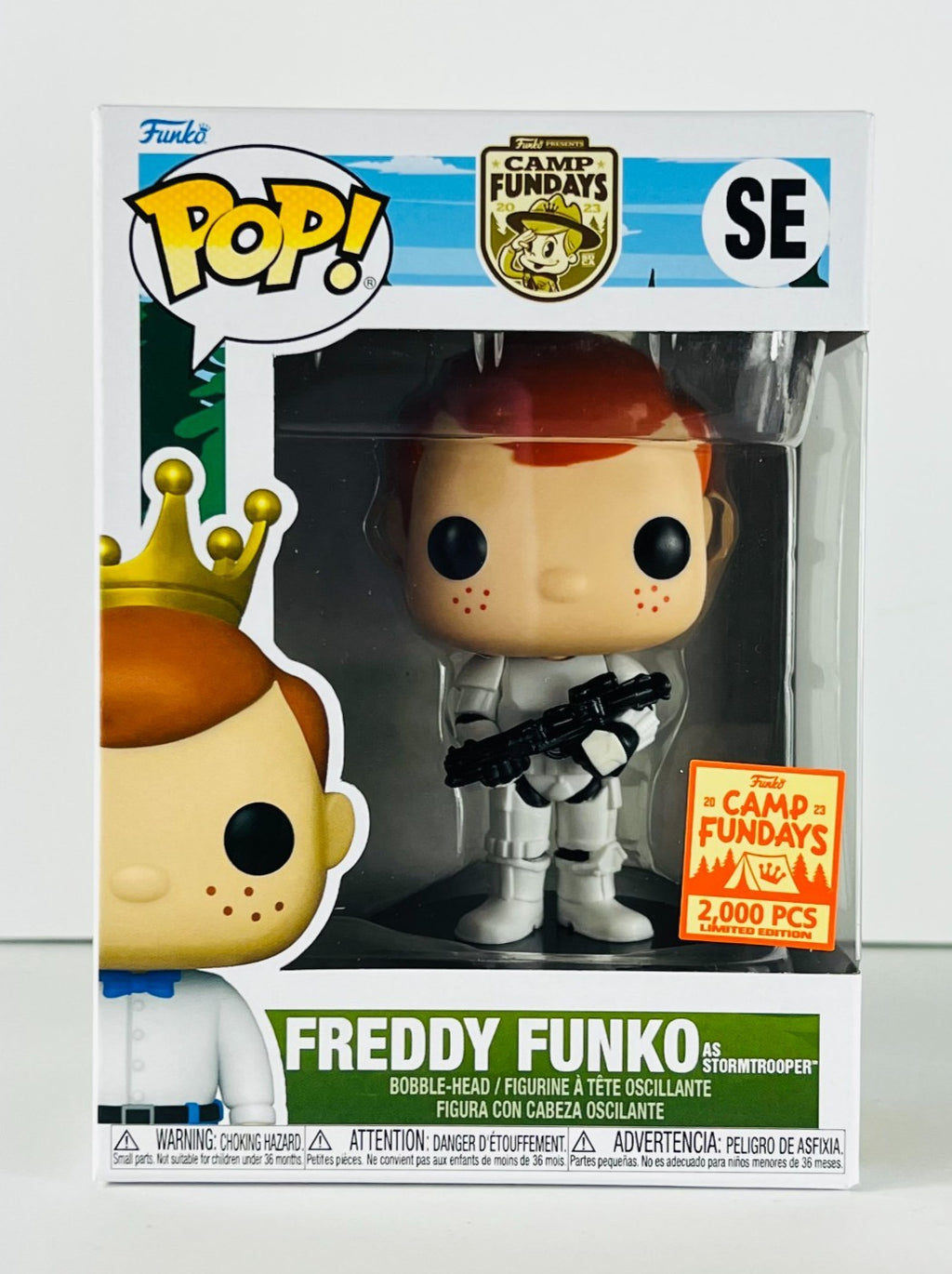 Funko POP Vinyl - Camp Fundays - Star Wars Freddy Funko As Stormtrooper 2000 Pcs