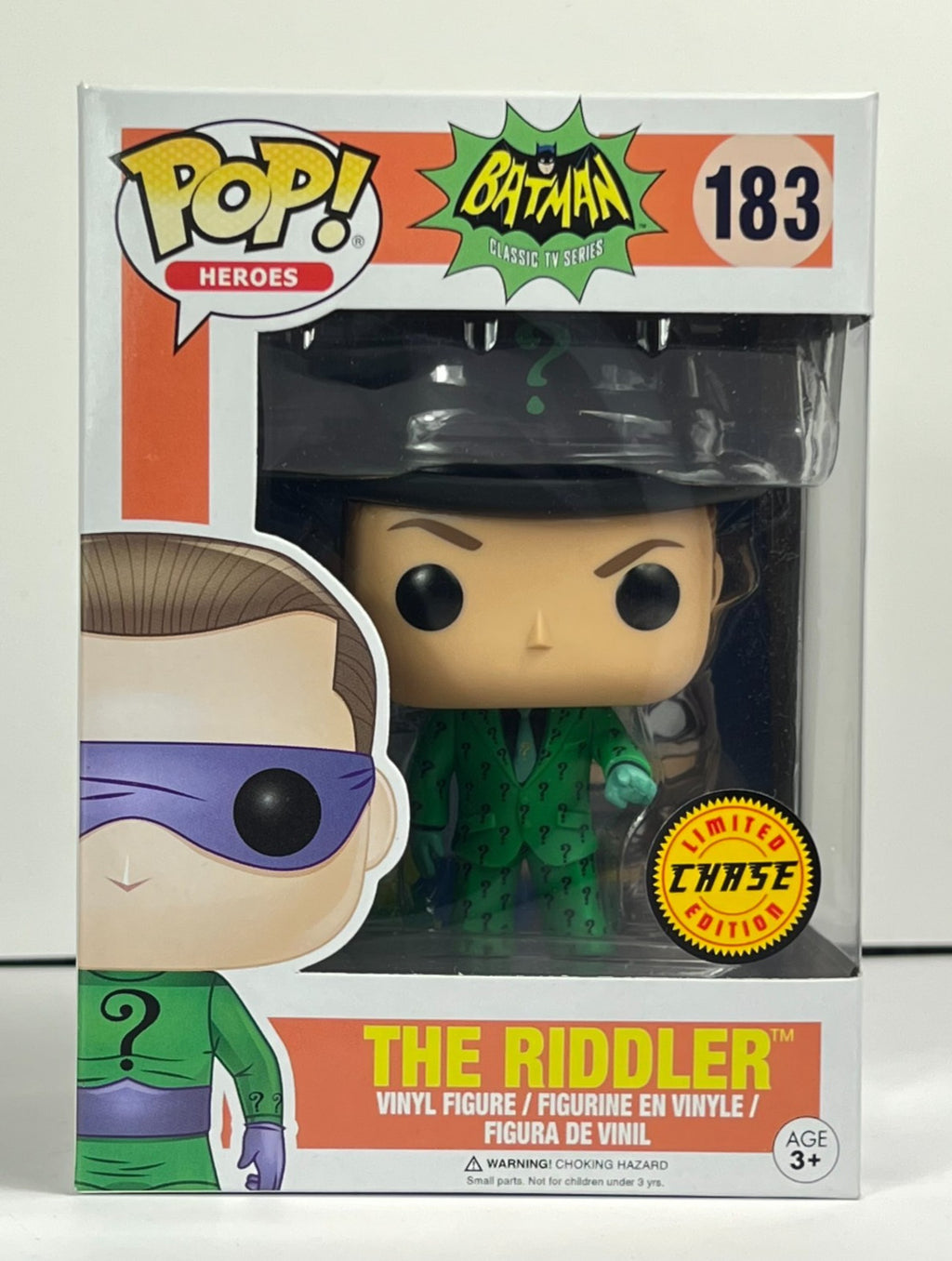 Funko POP Vinyl - Heroes - Batman - The Riddler - #183 Chase