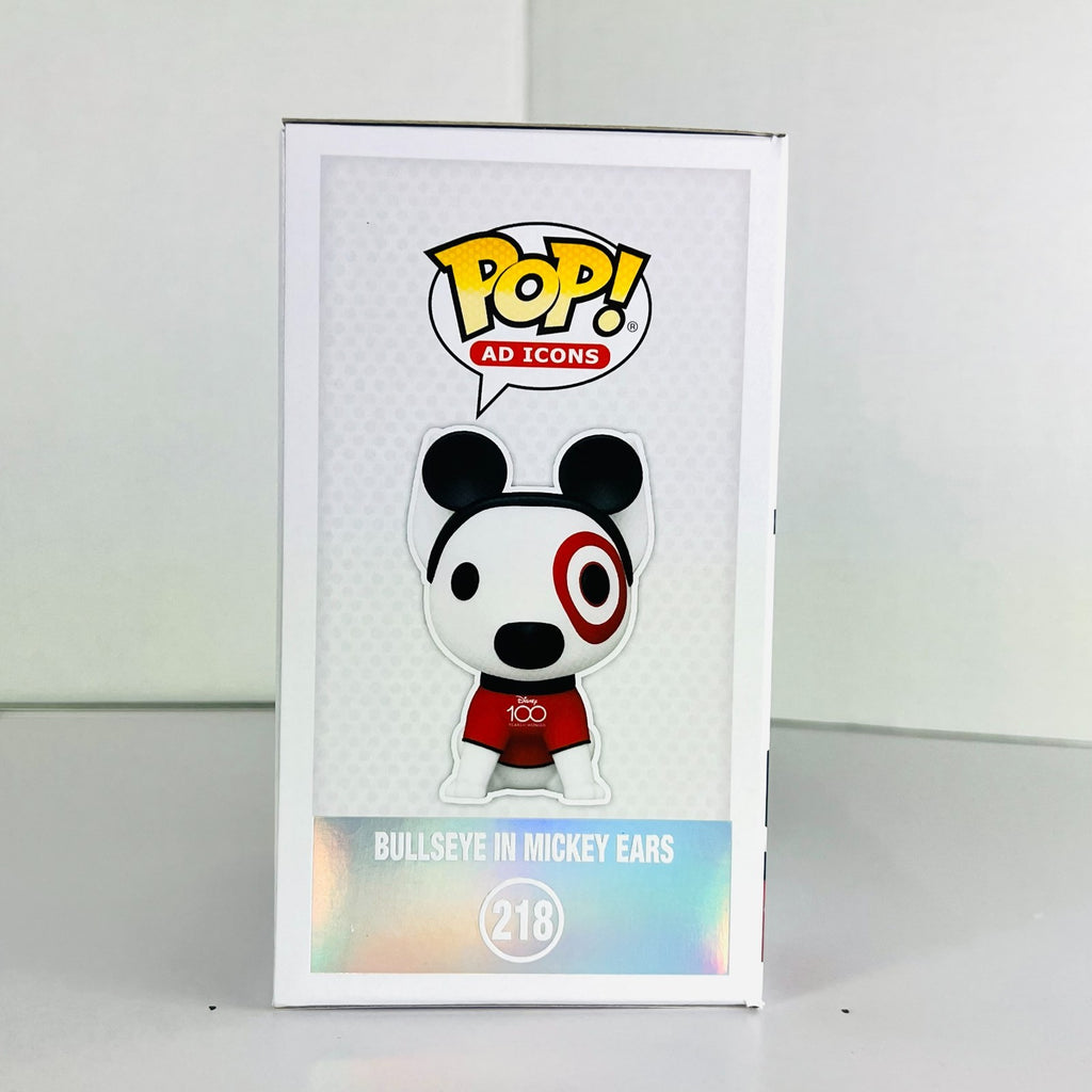 Funko POP Vinyl - Ad Icons - Bullseye In Mickey Ears - #218 Target Exclusive