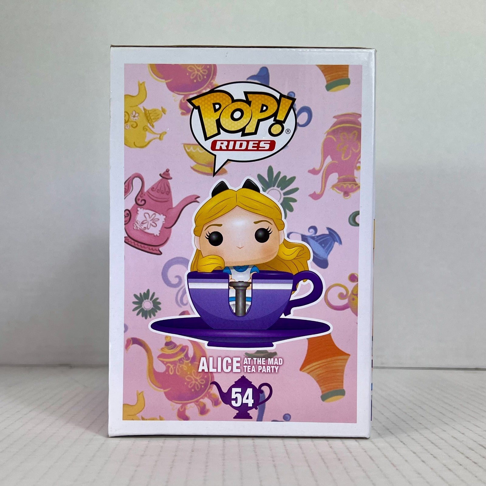 Funko POP Vinyl - Rides - Disney - Alice At The Mad Tea Party - #54