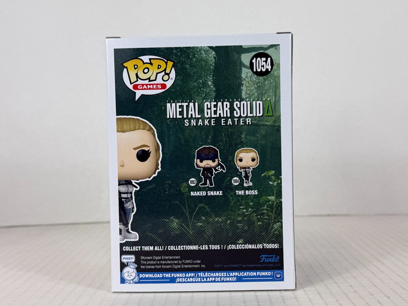 Funko POP Vinyl - Games - Metal Gear Solid - The Boss - #1054