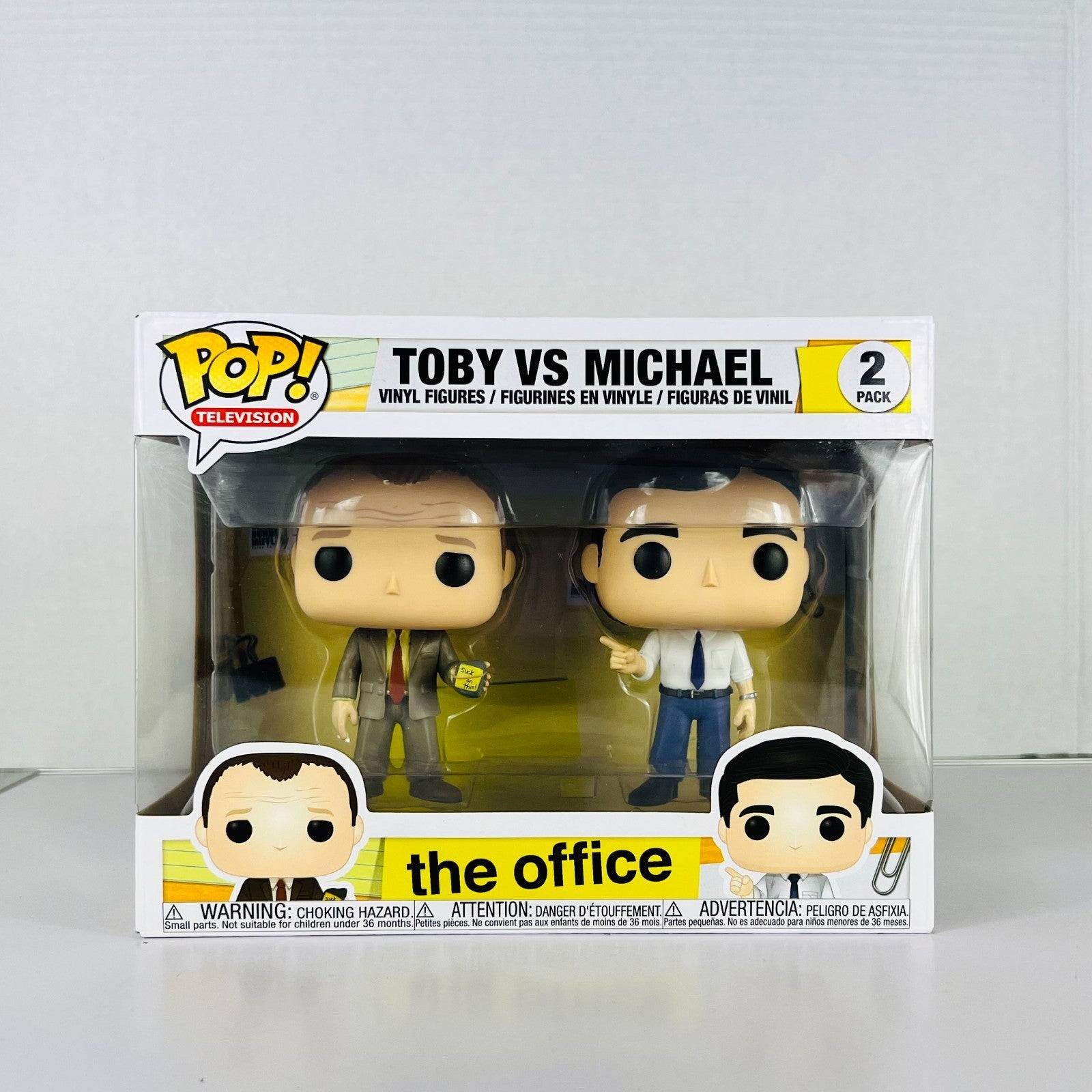 Funko POP Vinyl - Television - The Office - Toby Vs Michael - 2 Pack