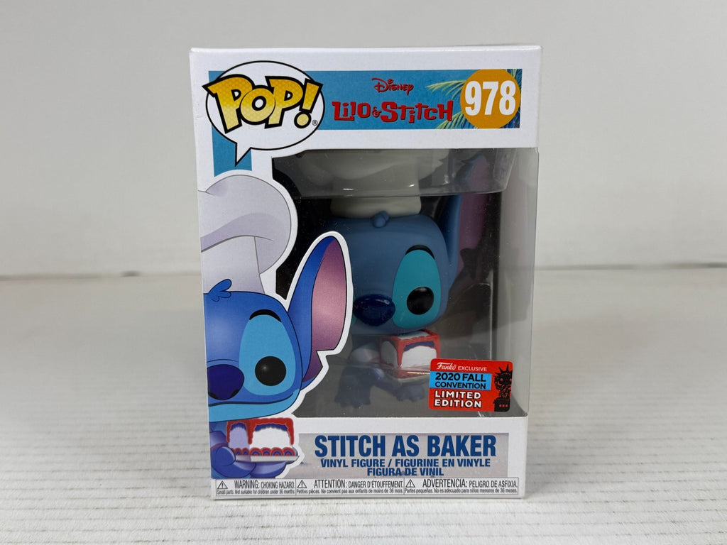 Funko POP Vinyl - Disney - Lilo And Stitch - Stitch As Baker - #978 FC 2020