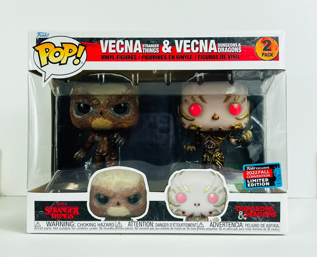 Funko POP Vinyl - Vecna Stranger Things & Vecna Dungeons & Dragons 2 Pack