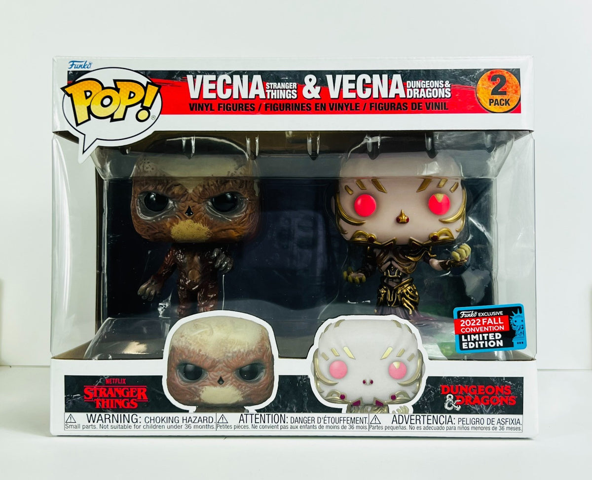 Funko POP Vinyl - Vecna Stranger Things & Vecna Dungeons & Dragons 2 Pack