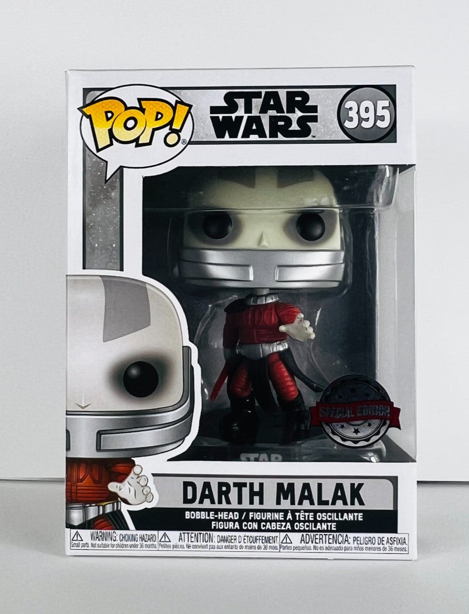 Funko POP Vinyl - Star Wars - Darth Malak - #395 Special Edition