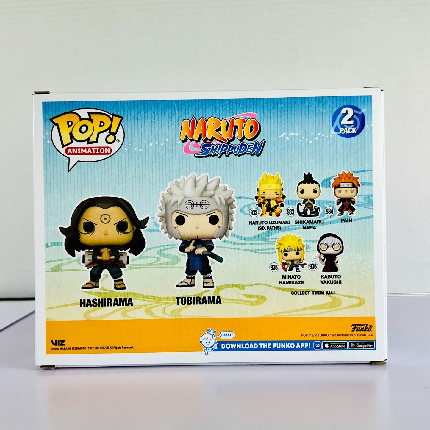 Funko POP! Vinyl - Animation - Naruto Shippuden - Hashirama & Tobirama - 2 Pack