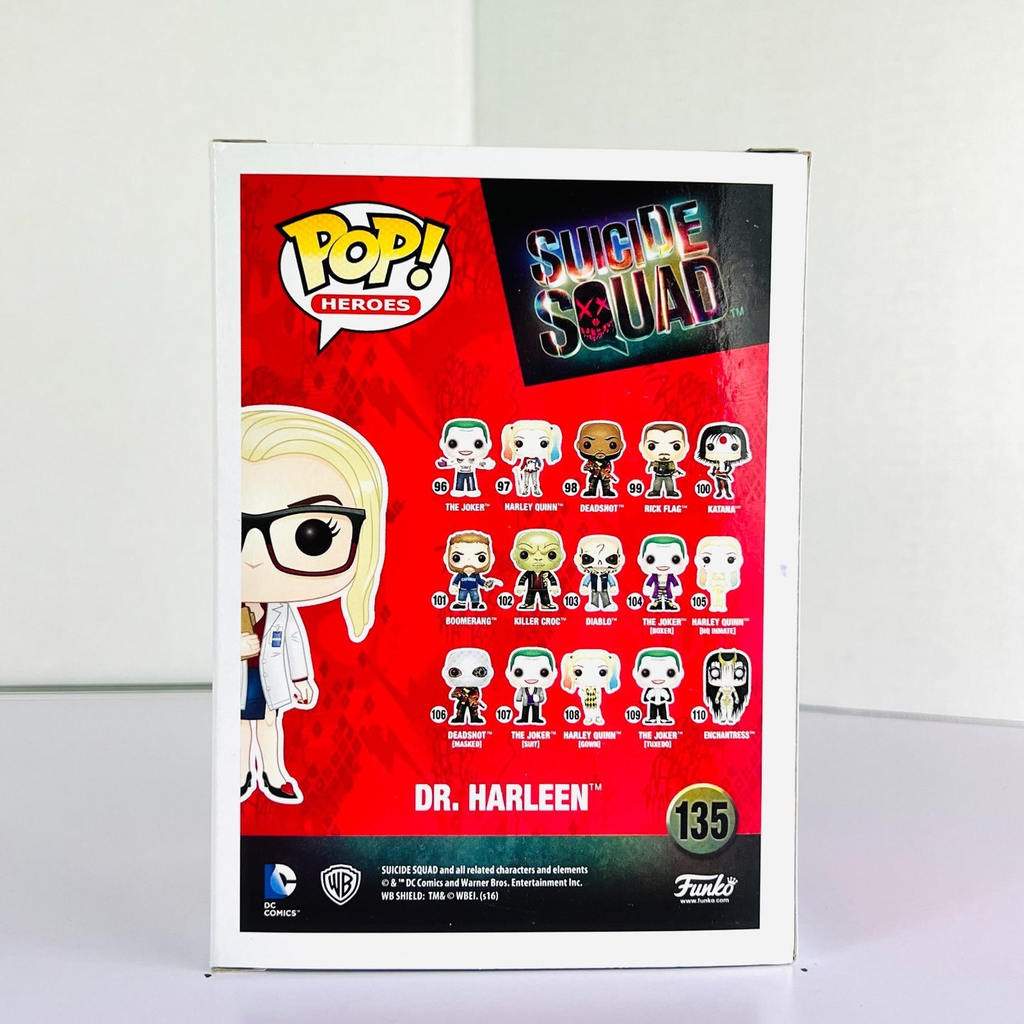 Funko POP Vinyl - Heroes - Suicide Squad - Dr Harleen - #135 Walmart Excl