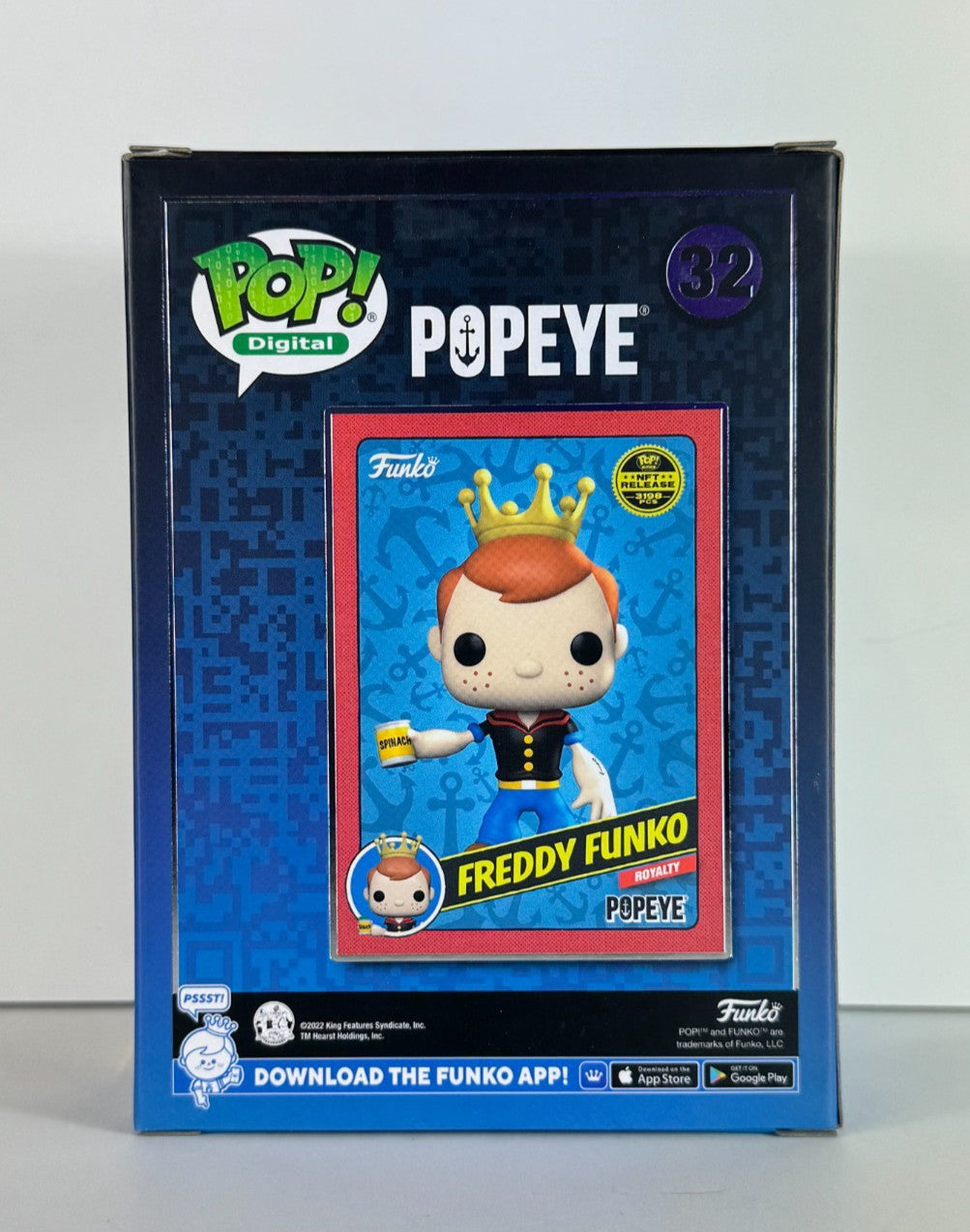 Funko POP Vinyl - Digital - Popeye - Freddy Funko #32 - 3198 Pcs [1]