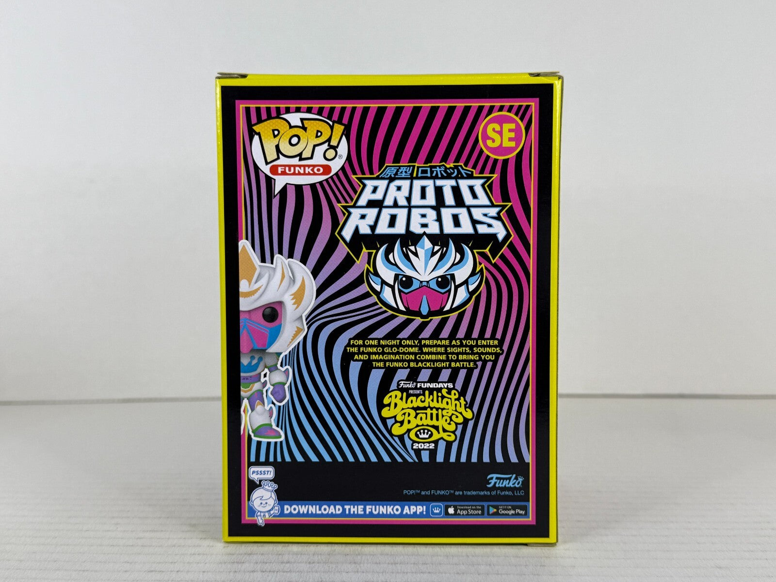 Funko POP Vinyl - Blacklight Battle - Proto Robos - #SE - 6250 Pcs