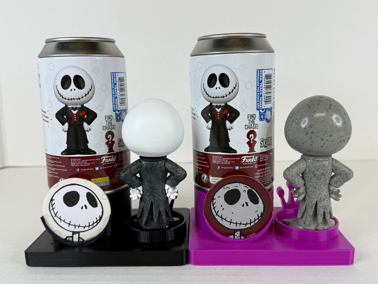 Funko POP Soda - NBC - Jack Skellington Stone- Common and Chase Set