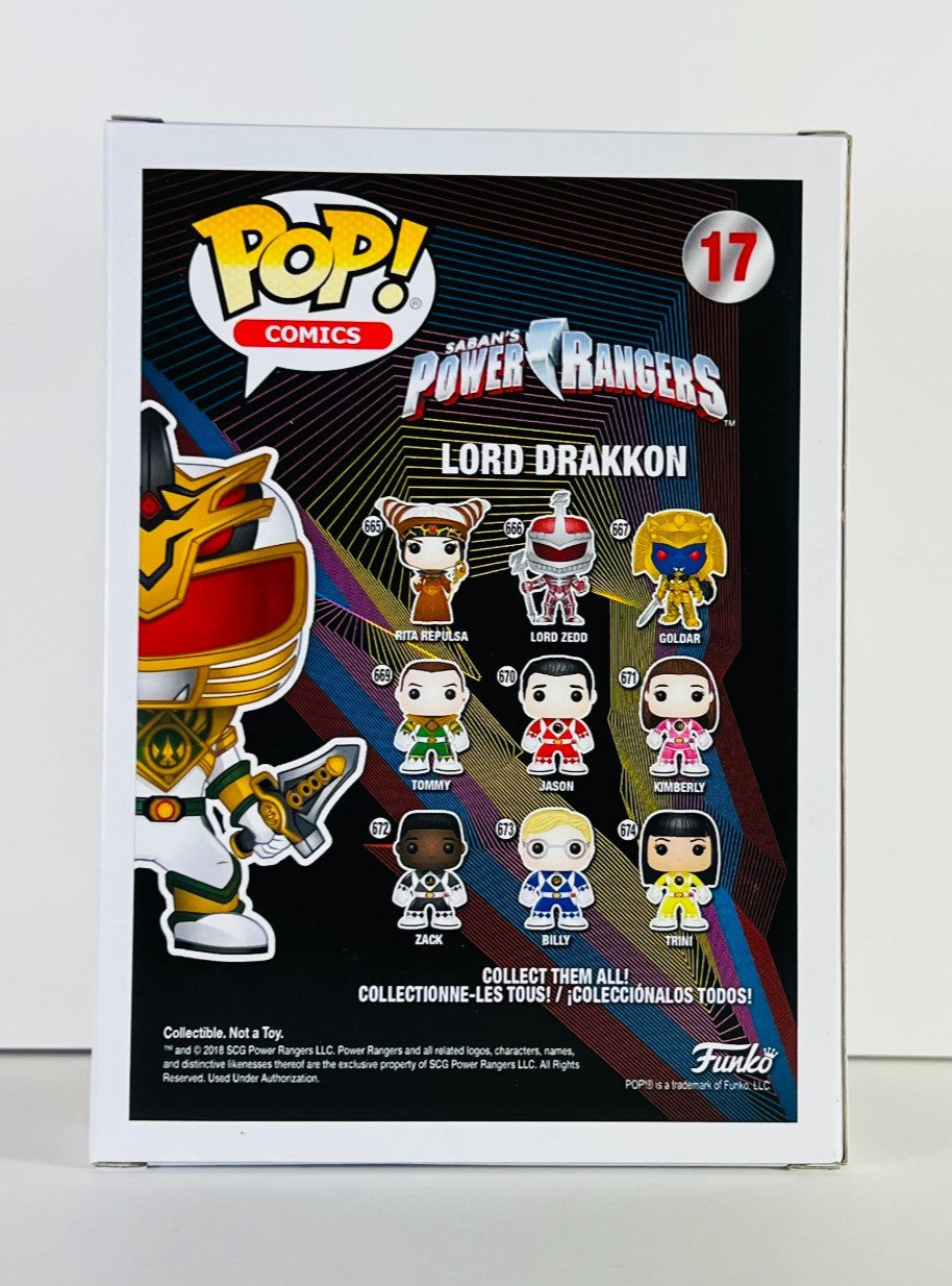 Funko POP Vinyl - Comics - Mighty Power Rangers - Lord Drakkon - #17