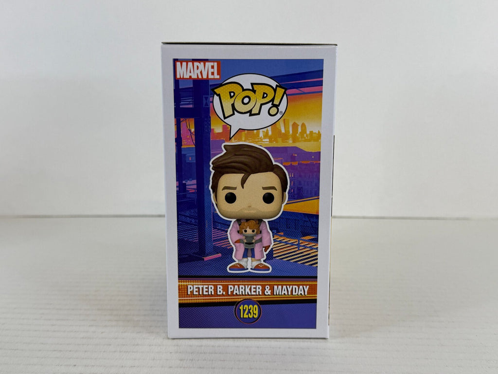Funko POP Vinyl - Spider-Man - Peter B Parker & Mayday - #1239 Hot Topic [1]