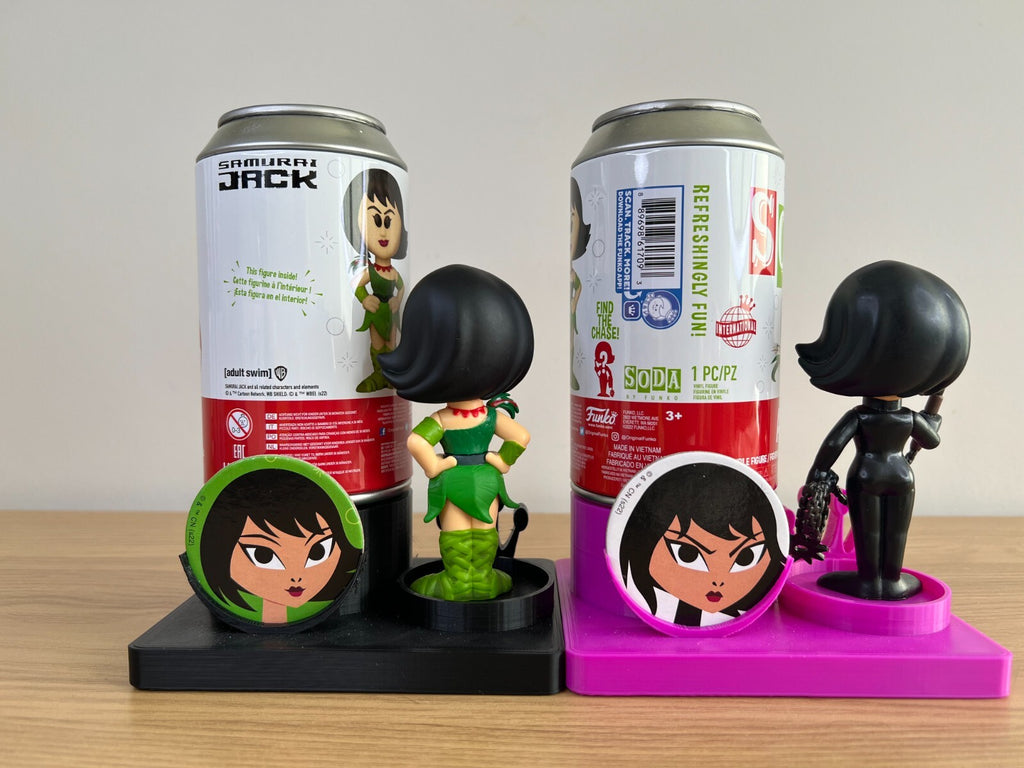 Funko Soda - Samurai Jack - Ashi - Common and Chase Set - 8000 Piece 2