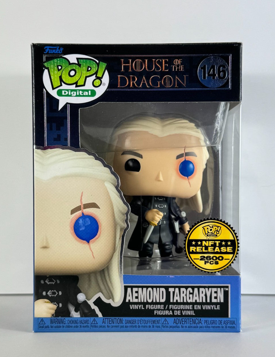Funko POP Vinyl - House Of The Dragon - Aemond Targaryen #146 - 2600 Pcs