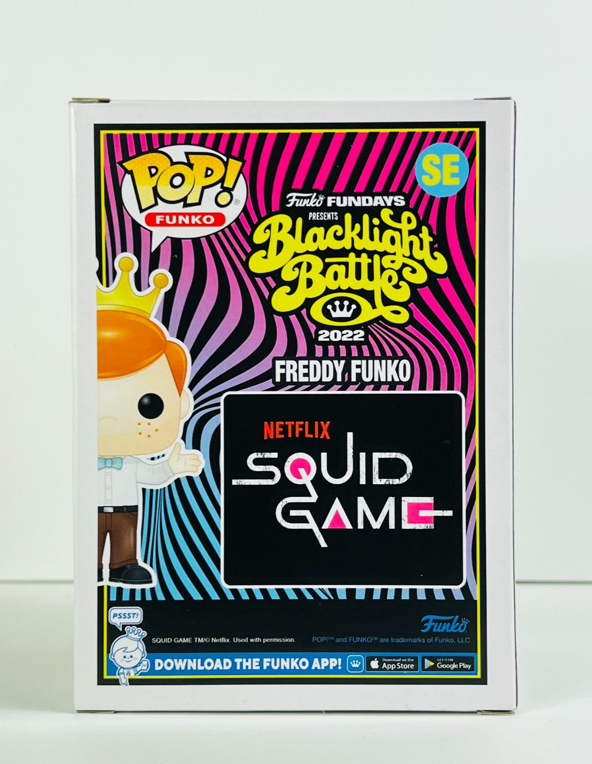 Funko POP Vinyl - Blacklight Battles - Freddy Funko as Masked Manager 4000 Pcs
