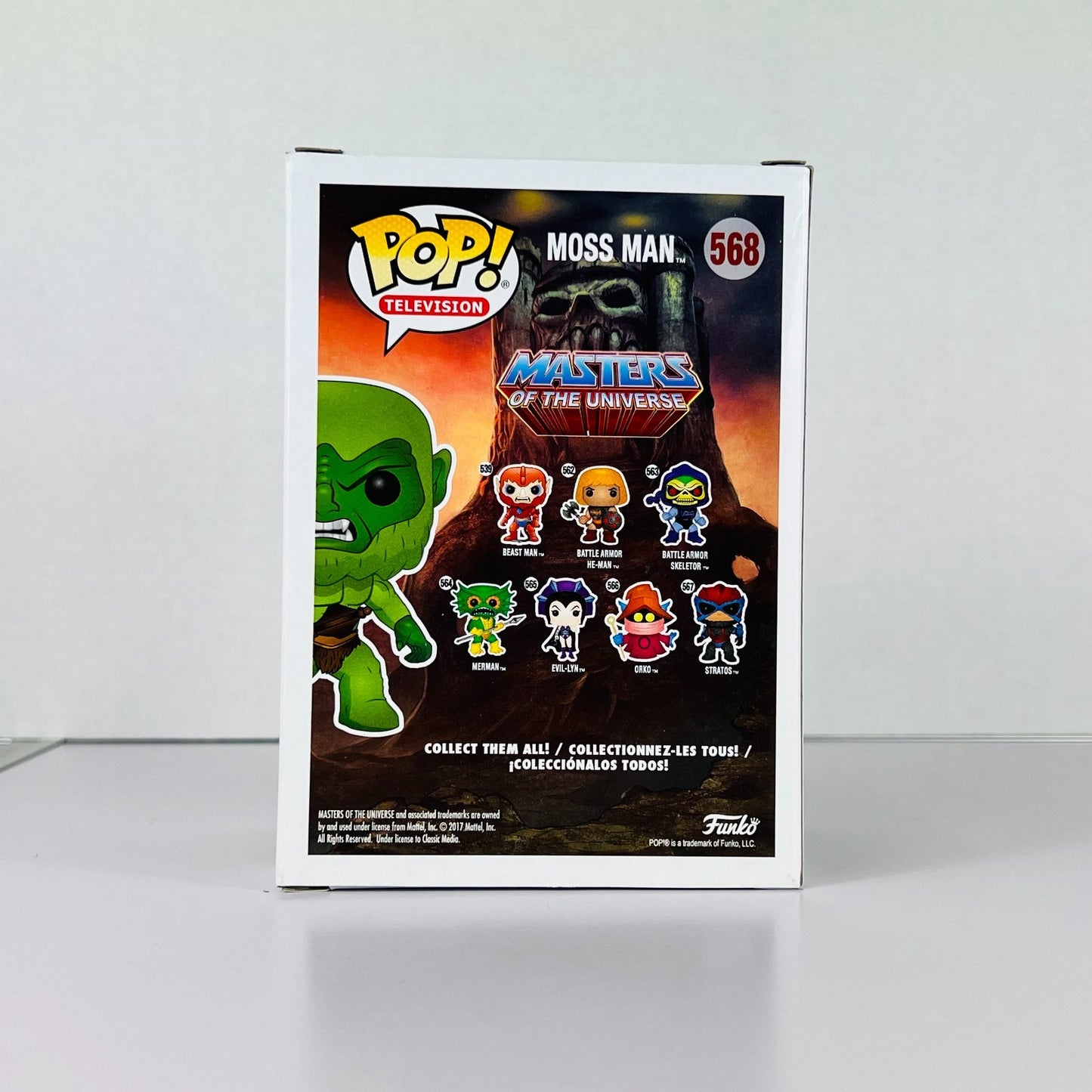 Funko POP Vinyl - Television - Masters of The Universe - Moss Man - #568 Flocked