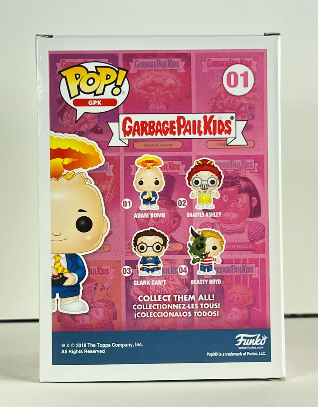 Funko POP Vinyl - GPK - Garbage Patch Kids - Adam Bomb - #01 GITD Chase