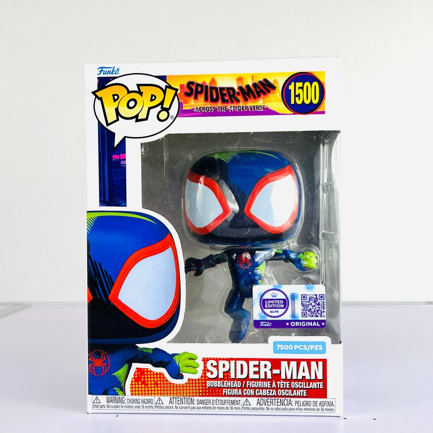 Funko POP Vinyl - Marvel - Across The Spiderverse - Spider-Man #1500 7500 Pcs
