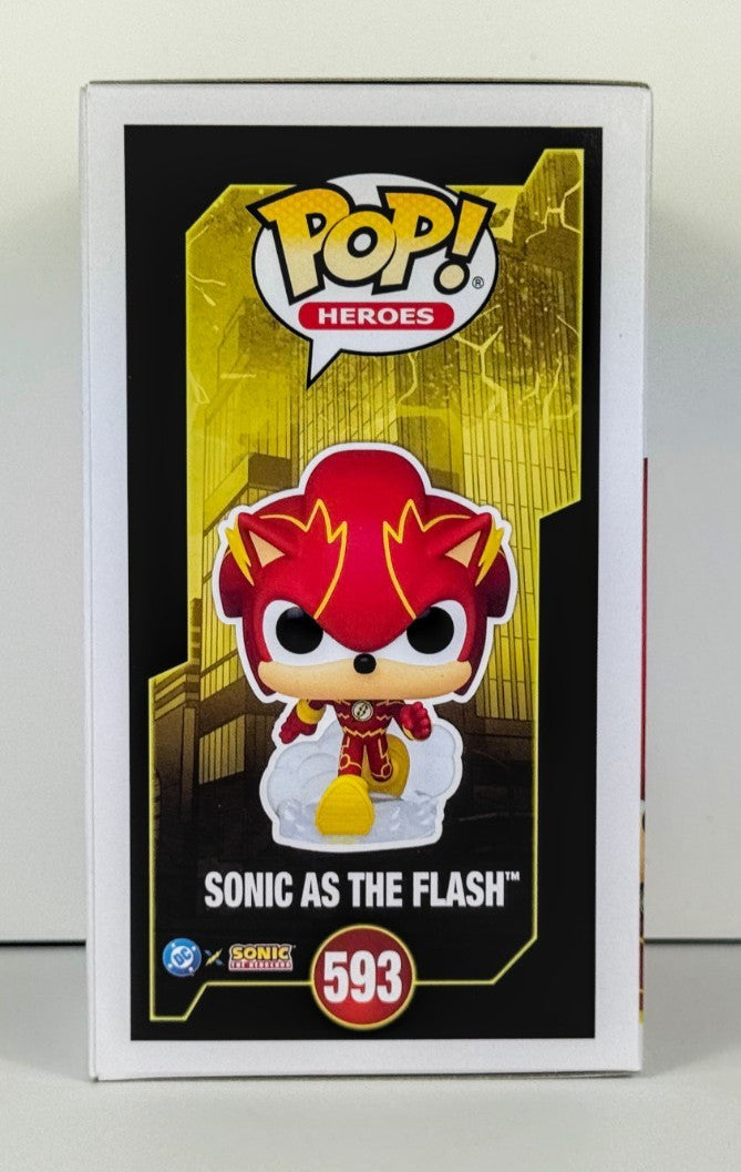Funko POP Vinyl - Heroes - Sonic The Hedgehog - Sonic as The Flash - #593