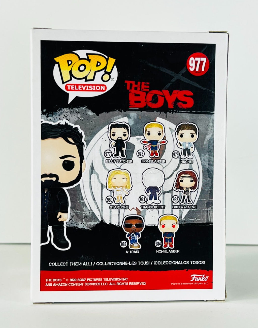 Funko POP Vinyl - Television - The Boys - Billy Butcher - #977