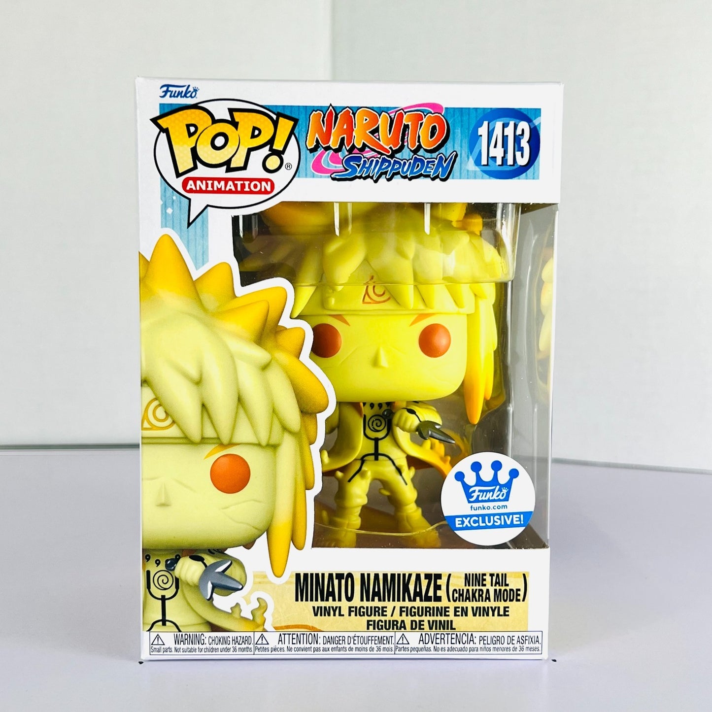 Funko POP Vinyl - Animation - Naruto Shippuden - Minato Namikaze Nine Tail #1413