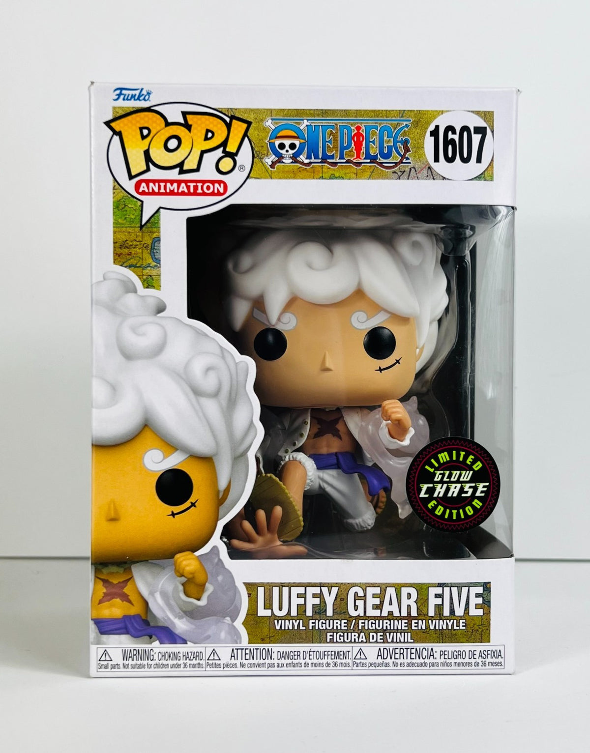 Funko POP Vinyl - Animation - One Piece - Luffy Gear Five - #1607 GITD Chase