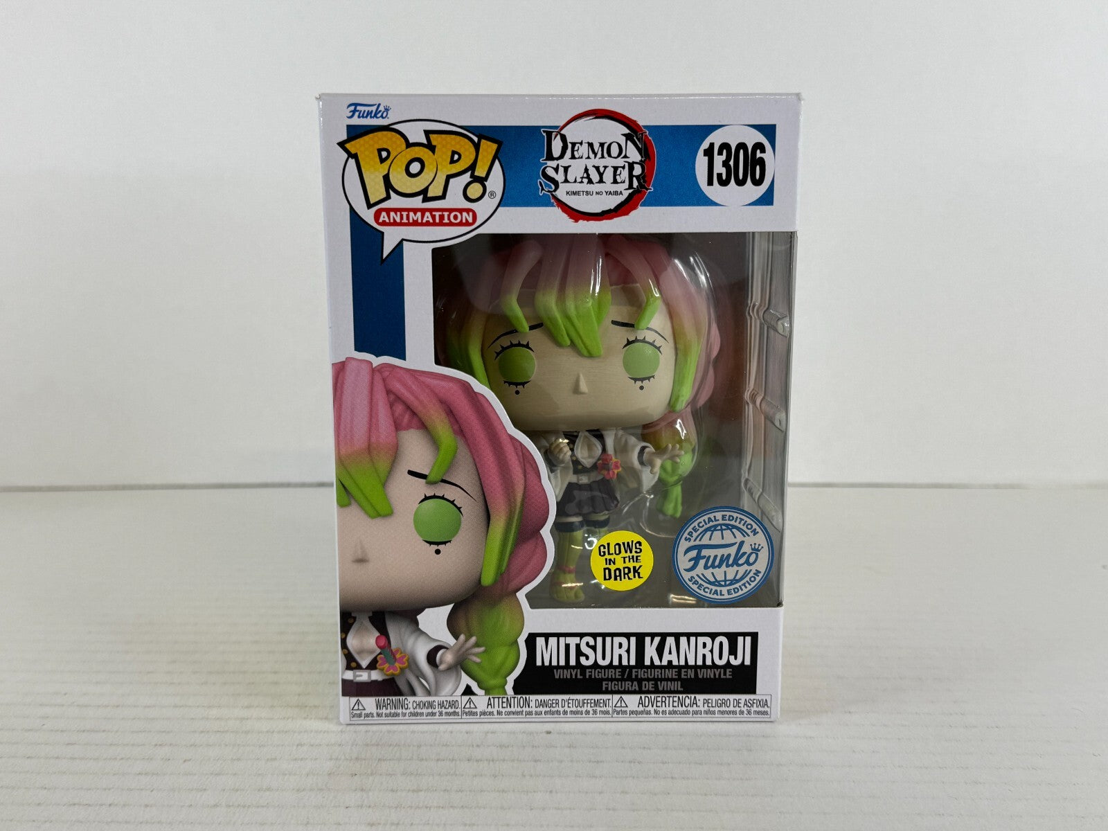 Funko POP Vinyl - Animation - Demon Slayer - Mitsuri Kanroji - #1306 GITD